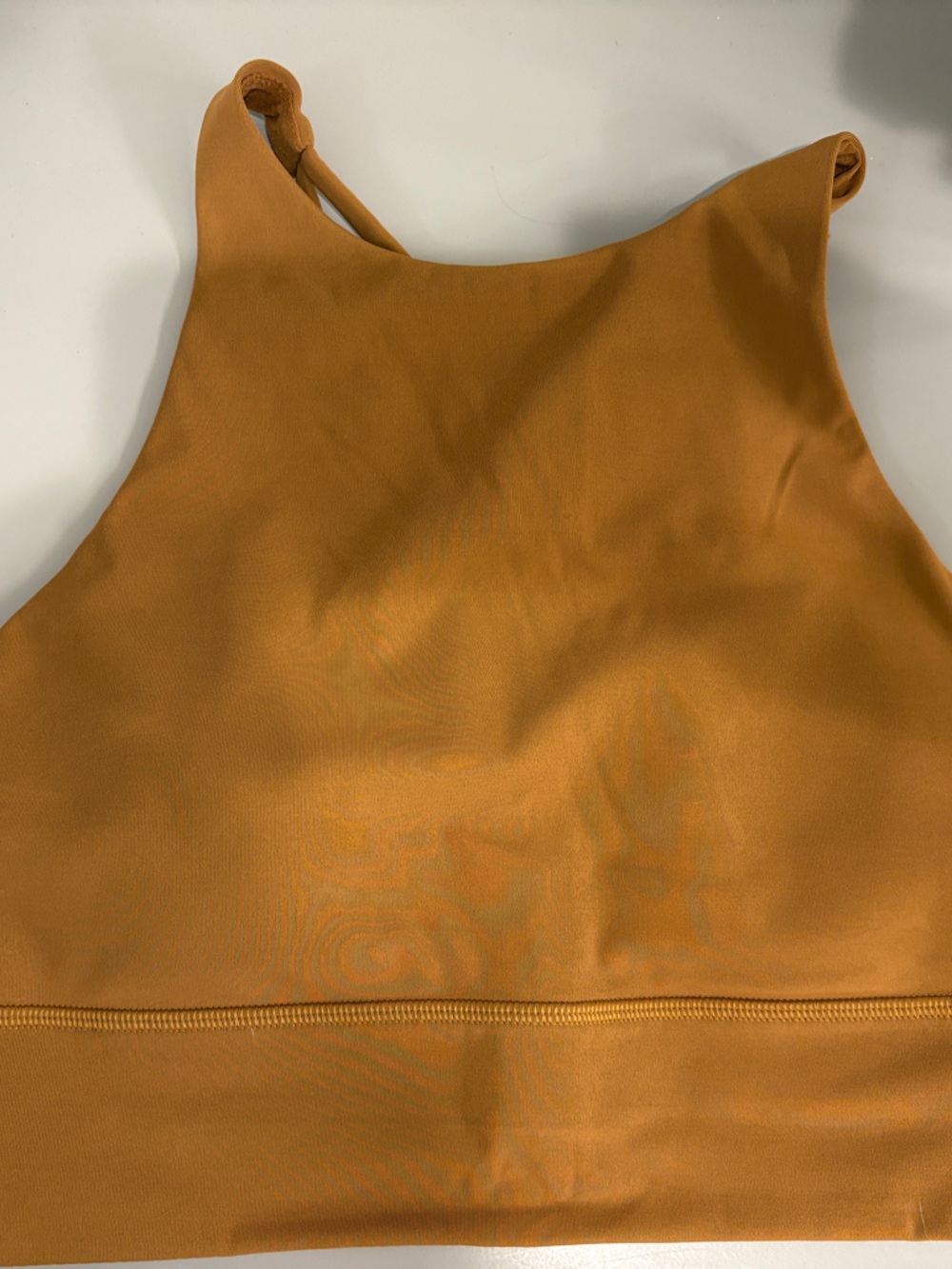 Mustard Yellow Cropped Tank Top